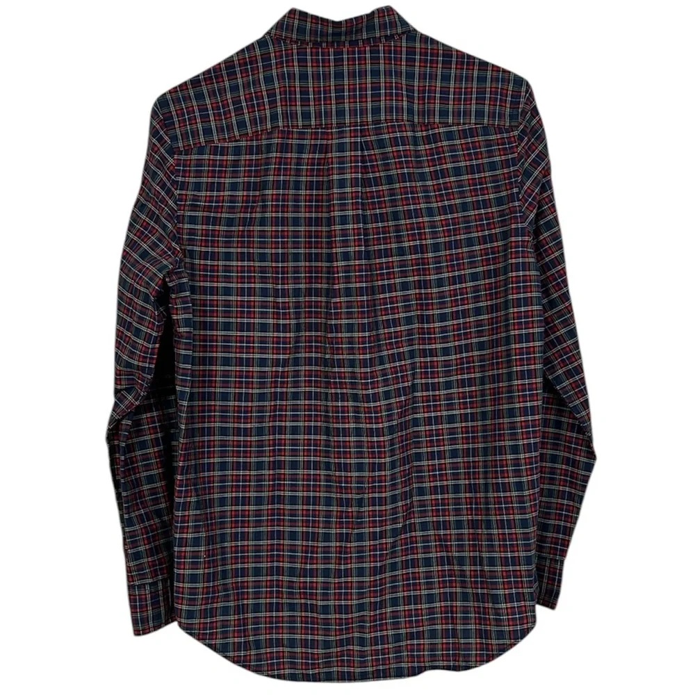 Ralph Lauren boys Size Large 14-16 long sleeve button down‎ plaid shirt.